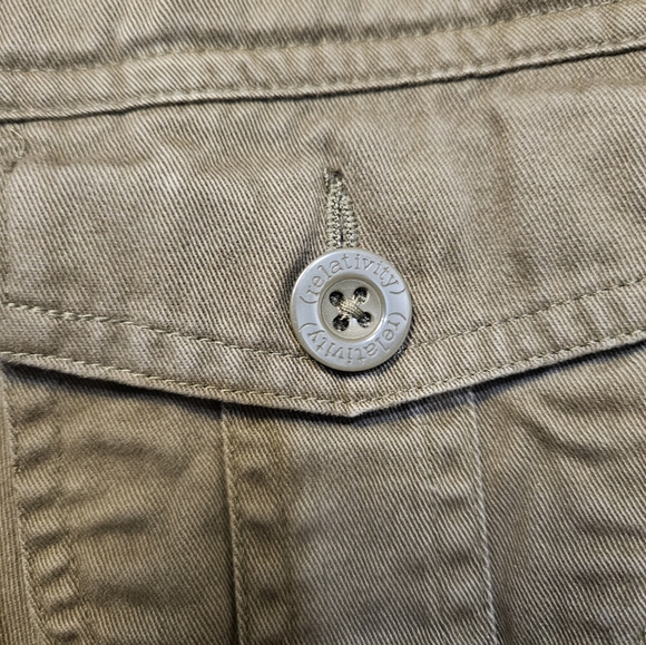 Relativity Woman’s Army‎ Olive Green Military Style Jacket size 2X button front - Picture 5 of 7